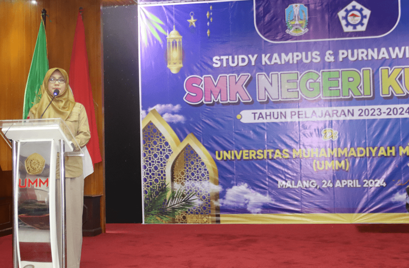 SMK Negeri Kudu Lakukan Kunjungan Kampus Sekaligus Rayakan Purnawiyata