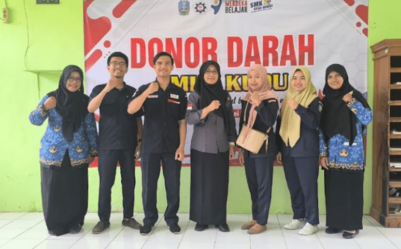 SMK Negeri Kudu Menggelar Kegiatan Donor Darah dalam Peringatan Hari Pendidikan Nasional