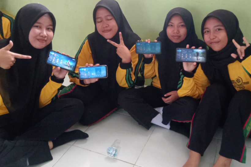 Masih Terus semangat di Hari Ketiga Perlombaan HUT RI ke-79 oleh OSIS SMK Negeri Kudu