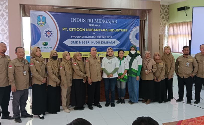 Industri Mengajar: SMK Negeri Kudu dan PT Citicon Nusantara Industries Kolaborasi untuk Pendidikan Praktis