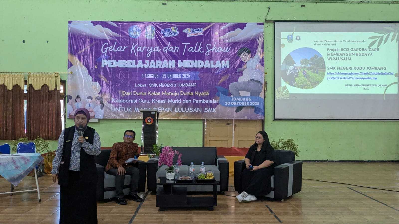 Gelar Karya & Talk Show Pembelajaran Mendalam: SMK Menuju Dunia Nyata