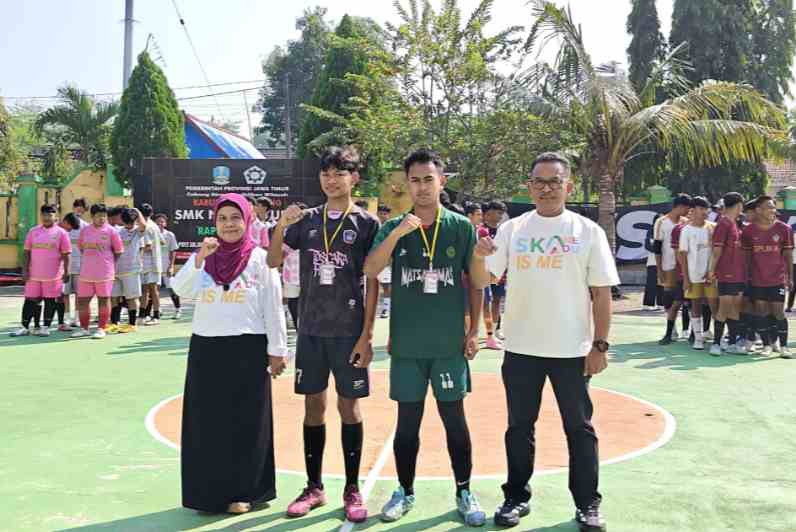 Kacabdin Jombang Buka SKANEDU Futsal Cup 2026 dan Resmikan Tefaku ‘N Mart SMK Negeri Kudu