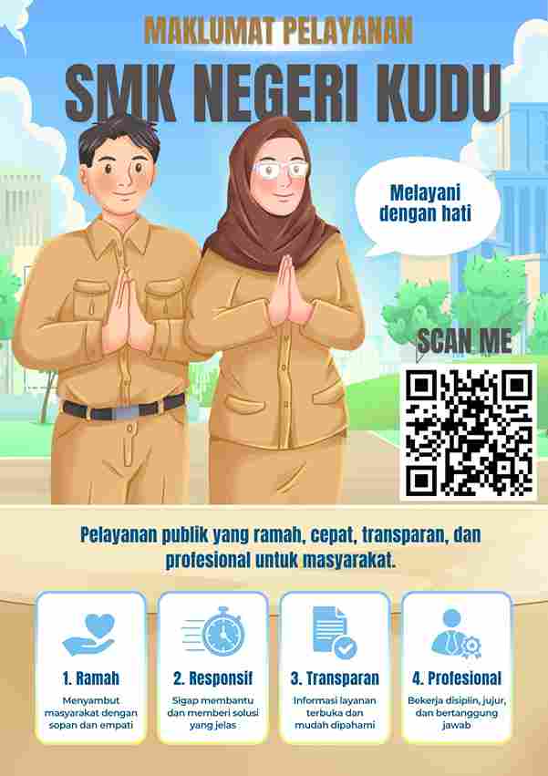 Maklumat Pelayanan SMK Negeri Kudu