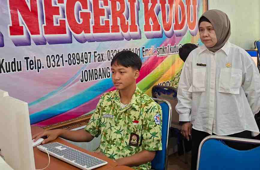 Lancar! 5 Lab Komputer SMKN Kudu Siap Sukseskan Simulasi TKA dan AN